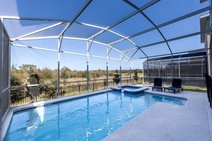 Superb Family Vacation Rental with Pool and Game Room near Disney World in Kissimmee, Florida - Reunion, Florida - glamping.directory