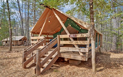 Ultimate Glamping Adventure in Suches, Georgia with a Safari Tent Retreat - Suches, Georgia - glamping.directory