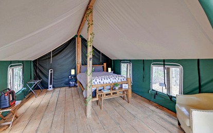 Ultimate Glamping Adventure in Suches, Georgia with a Safari Tent Retreat - Suches, Georgia - glamping.directory