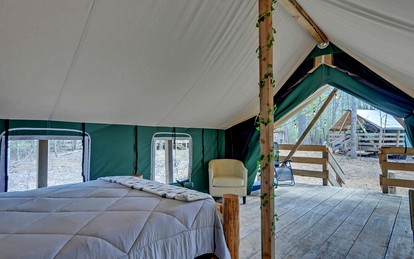 Ultimate Glamping Adventure in Suches, Georgia with a Safari Tent Retreat - Suches, Georgia - glamping.directory