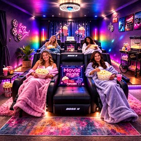Ultimate Girls’ Getaway House with Hot Tub, Movie Room & Margarita Machine in Lone Star, Texas - glamping.directory