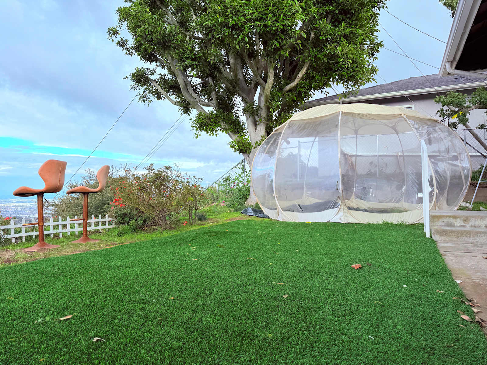 Oceanview Mountaintop Bubble Dome - glamping.directory
