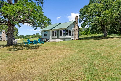 Private Nature Escape: Wooden Cabin with Lake Views in Madill, Oklahoma - glamping.directory