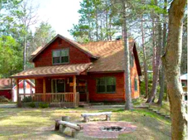 Pet-Friendly Riverside Cabin Rental in Au Train, Michigan - glamping.directory