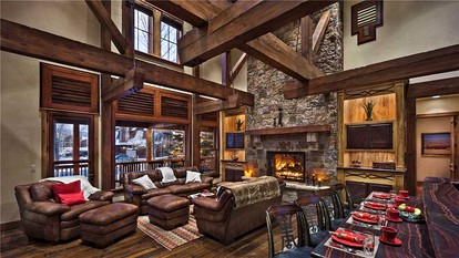 Luxury Vacation Rental with a Hot Tub and Indoor Climbing Wall in Steamboat Springs, Colorado - Steamboat, Colorado - glamping.directory