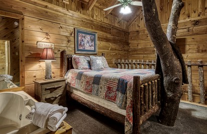 Unique Cabin Rental for Romantic Escapes to the Great Smoky Mountains - Pigeon Forge, Tennessee - glamping.directory