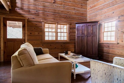 Charmingly Rustic Cabin Rental Tucked Away in the Trees of Spicewood, Texas - Spicewood, Texas - glamping.directory