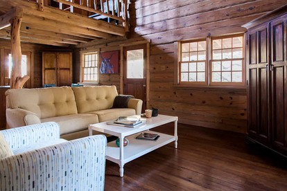 Charmingly Rustic Cabin Rental Tucked Away in the Trees of Spicewood, Texas - Spicewood, Texas - glamping.directory