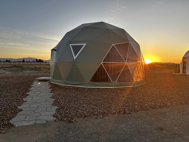 Amazing Dome with the Greatest Desert Views Ever in Willcox, Arizona - Wilcox, Arizona - glamping.directory