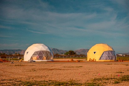 Amazing Dome with the Greatest Desert Views Ever in Willcox, Arizona - Wilcox, Arizona - glamping.directory