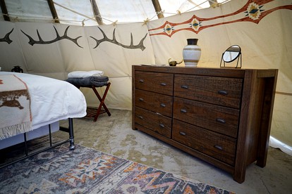 Yellowstone Tipi Rental for Montana Glamping - Gardiner, Montana - glamping.directory