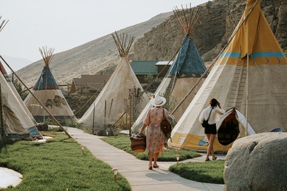 Yellowstone Tipi Rental for Montana Glamping - glamping.directory