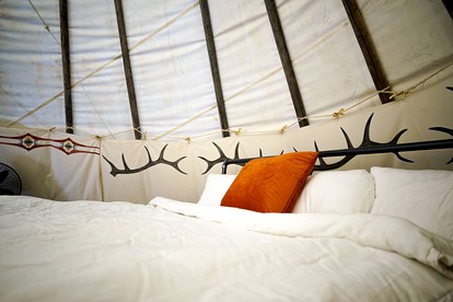 Yellowstone Tipi Rental for Montana Glamping - Gardiner, Montana - glamping.directory