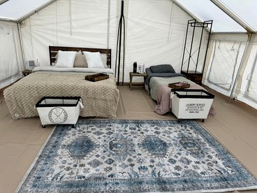 Remote Expansive Tented Cabin Incredible for a Glamping Experience in Nevada - Boulder City, Nevada - glamping.directory