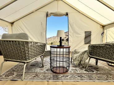 Remote Expansive Tented Cabin Incredible for a Glamping Experience in Nevada - Boulder City, Nevada - glamping.directory
