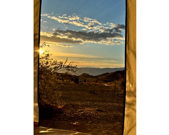 Remote Expansive Tented Cabin Incredible for a Glamping Experience in Nevada - Boulder City, Nevada - glamping.directory