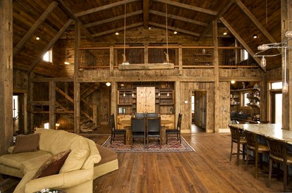 Impressive Luxury Barn Rental with Modern Features Set on Lake Superior, Wisconsin - Maple, Wisconsin - glamping.directory