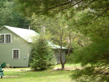 Rustic Camping Cabin Rental on a Lake near Adirondack Mountains in New York - Severance, New York - glamping.directory