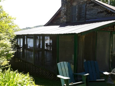 Rustic Camping Cabin Rental on a Lake near Adirondack Mountains in New York - Severance, New York - glamping.directory
