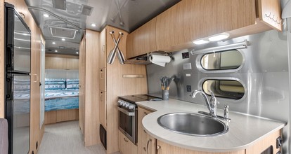 Peaceful Lakeside Covered Airstream with Firepit & Kayaks Near Centre, AL - Centre, Alabama - glamping.directory