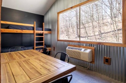 Rustic Cabin Perfect for Small Groups with Picnic Space in Indiana - Nashville, Indiana - glamping.directory