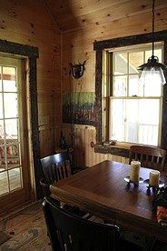 Elegantly Rustic Cabin on Secluded Island near Lake Placid on Saranac Lake, New York - Saranac Lake, New York - glamping.directory