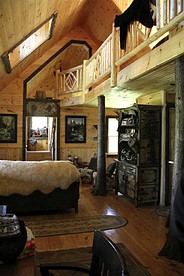 Elegantly Rustic Cabin on Secluded Island near Lake Placid on Saranac Lake, New York - Saranac Lake, New York - glamping.directory