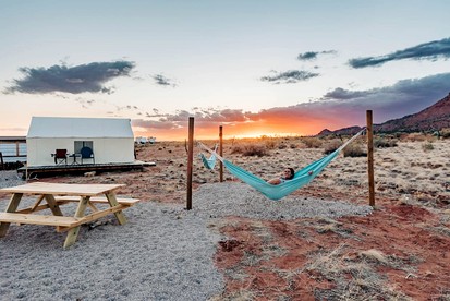 Idyllic Tiny Cabin Lovely for a Romantic Escape in Arizona - Cane Beds, Arizona - glamping.directory