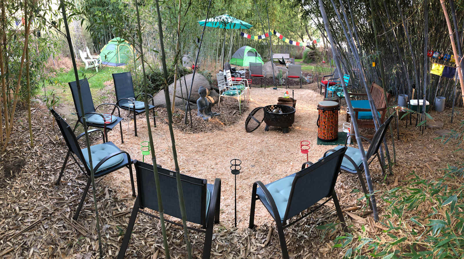 Zen Camp/Bamboo Retreat - Springville, California - glamping.directory