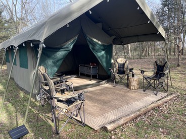 Spacious Echo Tent with Amazing Hiking Trails in Paris, Texas - Paris, Texas - glamping.directory