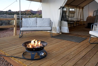 Kanab's Glamping Getaway with Your Pet: Comfort Meets Adventure - Kanab, Utah - glamping.directory