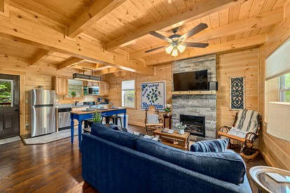 Couple's Glamping Cabin for a Romantic Escape in Pigeon Forge - Pigeon Forge, Tennessee - glamping.directory