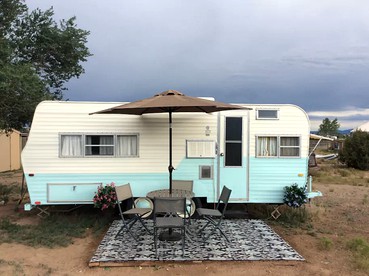 Romantic and Quiet Campervan Rental For Two in New Mexico - glamping.directory