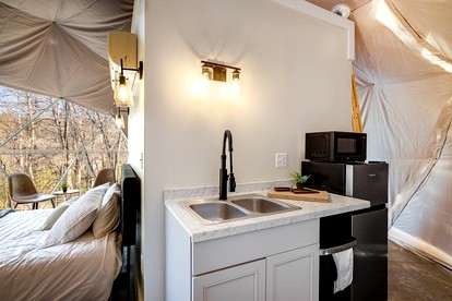 Unique Dome for a Romantic Escape Surrounded by the Peaceful Sounds of Nature in Rosman, North Carolina - Rosman, North Carolina - glamping.directory