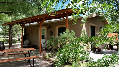 Luxury Cottage Rental with Stunning Gardens in Historical Town of Cortez, Colorado - glamping.directory