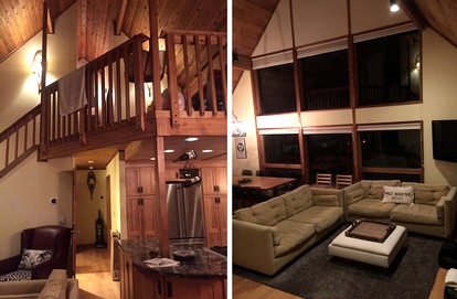 Luxury Cabin Rental Perfect for Large Groups in Heart of Killington, Vermont - Killington, Vermont - glamping.directory