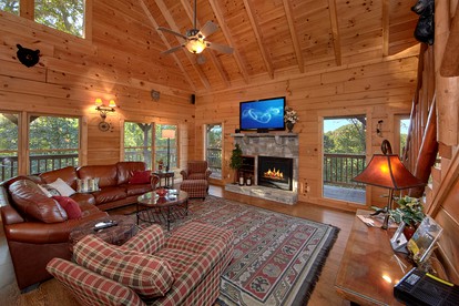 Wonderful Pigeon Forge Cabin Ideal for Family Getaways in Tennessee - Pigeon Forge, Tennessee - glamping.directory