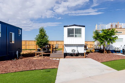 Secluded Bliss: Tiny House Escape from the City in Apple Valley, Utah - Apple Valley, Utah - glamping.directory