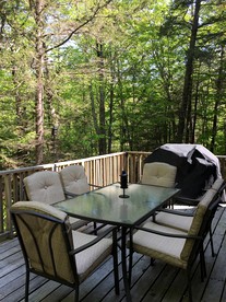 A-Frame Cabin Rental Set Alongside Sebago Lake on Frye Island, Maine - Frye Island, Maine - glamping.directory