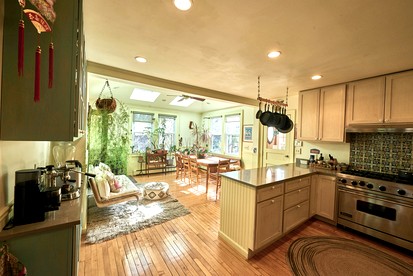 Incredible House with Stunning Decor on a Private Farm Along Silver Lake in Woodridge, New York - glamping.directory