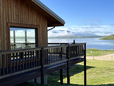 Scenic Vacation Home with Wrap-Around Deck Overlooking Ennis Lake near McAllister, Montana - McAllister, Montana - glamping.directory