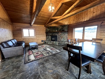 Scenic Vacation Home with Wrap-Around Deck Overlooking Ennis Lake near McAllister, Montana - McAllister, Montana - glamping.directory