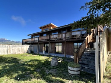 Scenic Vacation Home with Wrap-Around Deck Overlooking Ennis Lake near McAllister, Montana - glamping.directory