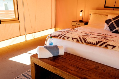 Pet-Friendly Safari Tents for Family Glamping near Olympic National Forest, WA - Copalis Beach, Washington - glamping.directory