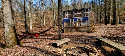 Georgia Glamping Escape for Two in this Lovely Tiny House in Suches - Suches, Georgia - glamping.directory