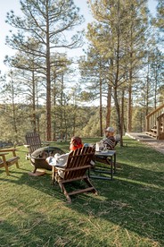 Charming Sunset-View Mountain Cabin with Unique Gothic Décor near Fool Hollow Lake in Show Low, Arizona - Show Low, Arizona - glamping.directory