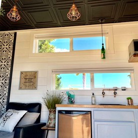 Shipping Container Home with Cowboy Pool in Joshua Tree, CA - Joshua Tree, California - glamping.directory