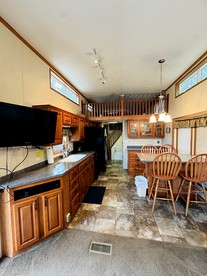 Group Cabin with Large Deck and Patio in Wisconsin Dells - Wisconsin Dells, Wisconsin - glamping.directory