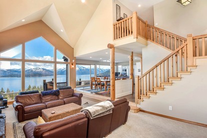 Majestic Summit Retreat: Family Vacation Rental Overlooking Lake Pend Oreille - Sagle, Idaho - glamping.directory