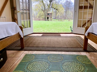 Tented Cabin in Manchester, Michigan, Perfect for a Yoga Retreat - Manchester, Michigan - glamping.directory